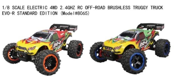 REMO HOBBY Evo-R 8065 Parts