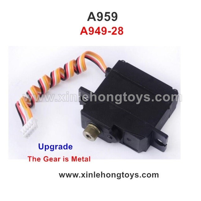 wltoys a959 servo upgrade