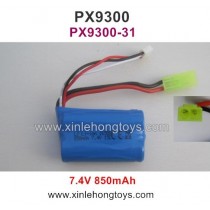 PXtoys 9300 Sandy Land Battery 7.4V 850mAh PX9300-31, PXtoys RC Car Parts