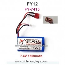 Feiyue FY12 Parts Battery 7.4V 1500mAh FY-7415 Original