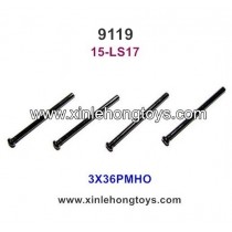 XinleHong Toys 9119 Parts Round Headed Screw 15-LS17 (3X36PMHO)