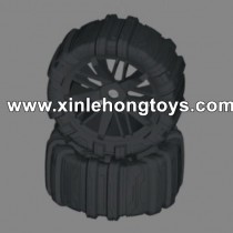 HBX T6 Hammerhead Parts Wheels Tire Complete TS061