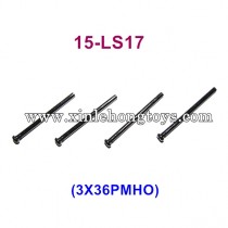 XinleHong X9115 Parts Round Headed Screw  3X36PMHO 15-LS17