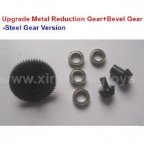 XinLeHong 9125 Upgrade Metal Spur Gear, Drive Gear+Bevel Gear