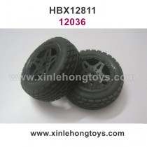 HBX 12811 12811B SURVIVOR XB Parts Front Wheels Complete 12036