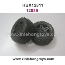 HBX 12811 12811B SURVIVOR XB Parts Rear Wheels Complete 12039