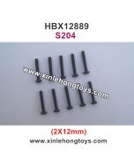 HBX 12889 Parts Screw 2X12mm S204