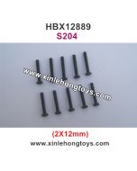 HBX 12889 Parts Screw 2X12mm S204