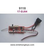 XinleHong Toys 9118 Parts Receiver, Circuit board 17-DJ04