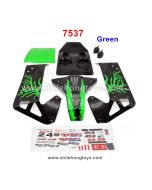 ZD RC Parts-Body Shell Green 7537 For DBX 10 RC Car