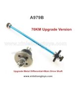 WLtoys A979B Upgrade Metal Differential+Main Drive Shaft
