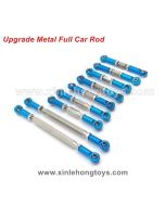 Feiyue FY04/FY05 Upgrade Parts-Metal Full Car Rod-Blue