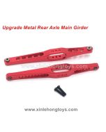 Upgrade Metal Rear Axle Main Girder For Feiyue FY01/FY02/FY03/FY04/FY05/FY06/FY07/FY08-Red