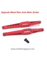 Upgrade Metal Rear Axle Main Girder For Feiyue FY01/FY02/FY03/FY04/FY05/FY06/FY07/FY08-Red