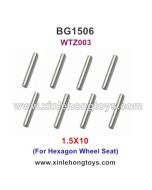 Subotech BG1506 Parts Iron Rod, Optical Shaft WTZ003 1.5X10 (For Hexagon Wheel Seat)