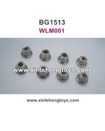 Subotech BG1513A BG1513B Parts Lock Nut, Anti Slip Nut  WLM001 M4