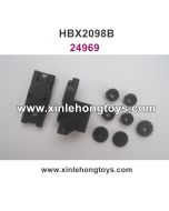 HBX 2098B Parts Front/Rear Pinion Gears+Motor Pinion Gear+Centre Gear Box Housing 24969