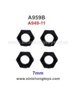 WLtoys A959b Parts Hexagon Wheel Seat A949-11