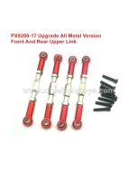 Metal Front/Rear Upper Link For Enoze 9202E 202E Upgrades Parts, PX9200-17 Metal Version-Red