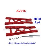REMO HOBBY 1021 Upgrade Parts Metal Suspension Arms A2015 P2015 red