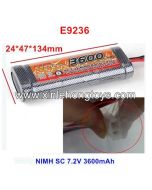 REMO HOBBY Parts Battery NIMH SC 7.2V 3600mAh E9236