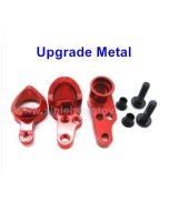 Wltoys 144001 Upgrade Metal Steering Kit Red