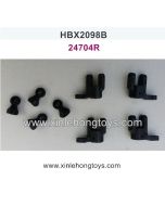 HaiBoXing HBX 2098B Parts Shock Top Mount+Wheel Hub Carriers 24704R