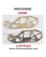 HBX 2098B Devastator Parts Side Plates L/R 24950