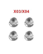 XLF X04 X03 RC Parts Flange Locknut XLF-1012