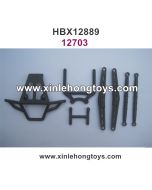 HBX 12889 Thruster Parts Front Bumer+ Body Posts 12703