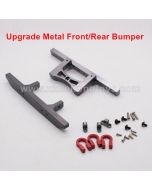 JJRC Q65 D844 Upgrade Metal Front Rear Bumper