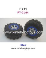Feiyue FY11 Parts Tires, Wheel FY-CL04 Blue