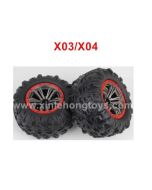 XLF X04 X03 Tire, Wheel