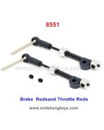 DBX 07 ZD Racing Parts Brake Rodsand Throttle Rods 8551