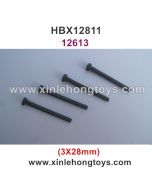 HBX 12811 Survivor Parts Front Upper Suspension Pins 12613
