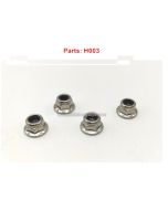 Haiboxing HBX 2996 2996A Parts Wheel Flange Lock Nut M4 H003