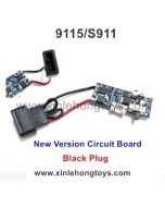 XinleHong Toys 9115 S911 Parts Receiving Plate, Circuit Board 15-DJ04 (Black Plug)