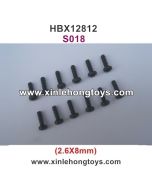 HBX 12812 Parts Screw S018