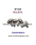 XinleHong Toys 9120 Parts Round Headed Screw 15-LS15 (3X8X8PWBHO)