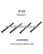 XinleHong Toys 9120 Parts Round Headed Screw 15-LS17 (3X36PMHO)