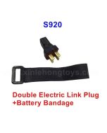 GPToys S920 Judge Upgrade Double Electric Link Plug+Battery Bandage