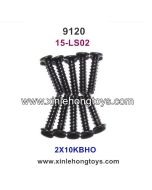 XinleHong Toys 9120 Parts Countersunk Head Screws 15-LS02 (2X10KBHO)