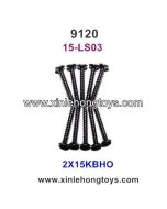 XinleHong Toys 9120 Parts Countersunk Head Screws 15-LS03 (2X15KBHO)