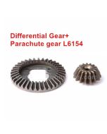 LC Racing EMB 1/14 Parts Differential Gear+Parachute gear L6154