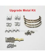 JJRC Q65 Upgrade Metal Shock Frame+Shock Absorbing Plate Kit-Silver