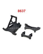 ZD Racing DBX 07 Bumper&Body Post Set Parts 8637