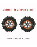 XinleHong 9120 X9120 Upgrade Tire, Wheel-Desanding Tires