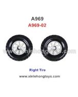 WLtoys A969 Parts Tire A969-02