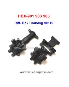 HBX Firebolt 901 Spare Parts Front/Rear Diff. Box Housing 90110
