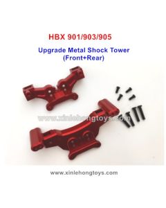 Haiboxing Parts Metal Front/Rear Shock Tower For HBX 901/903/905 Upgrade